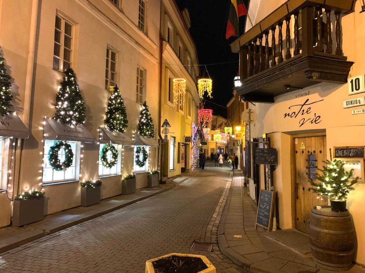 Very Vilnius Stikliu Street Dış mekan fotoğraf